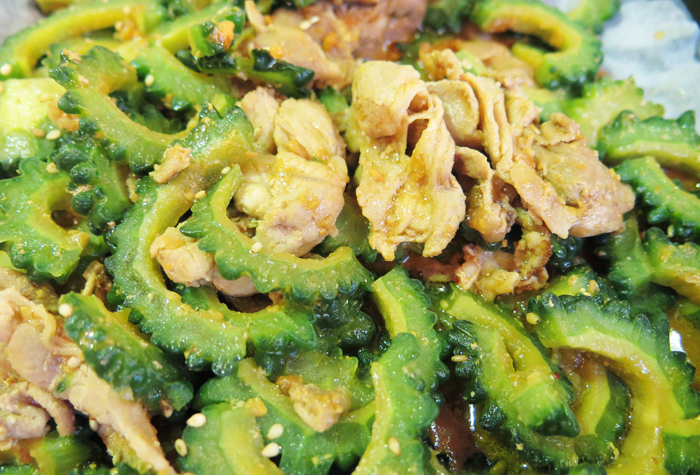 ゴーヤと豚肉の味噌炒め