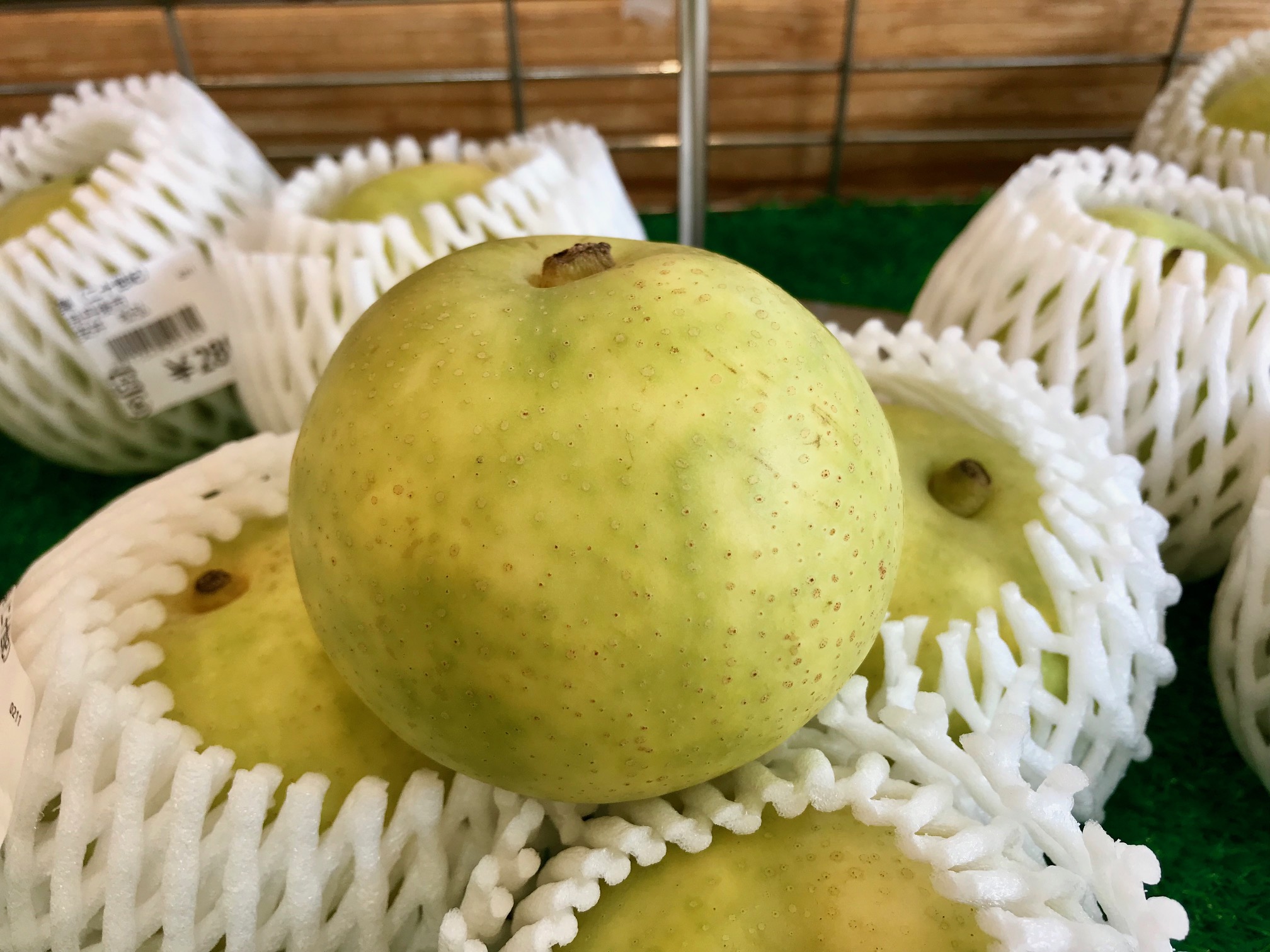 京丹後産の梨が入っています
