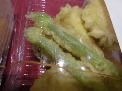 ネギ坊主の天ぷら